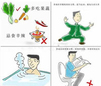 痔疮预防全